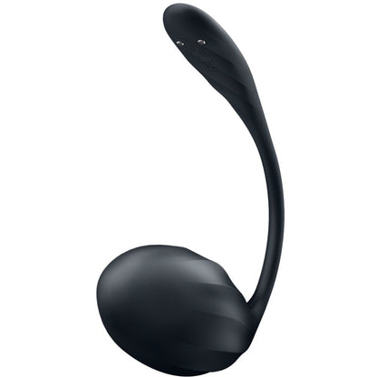 SATISFYER - RIBBED PETAL TÉLÉCOMMANDE DE STIMULATEUR DE POINT G NOIR APPLICATION GRATUITE - 7eme ciel