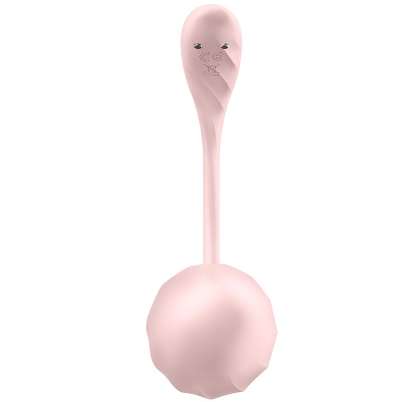 SATISFYER - RIBBED PETAL STIMULATEUR À DISTANCE G POINT ROSE APPLICATION GRATUITE - 7eme ciel