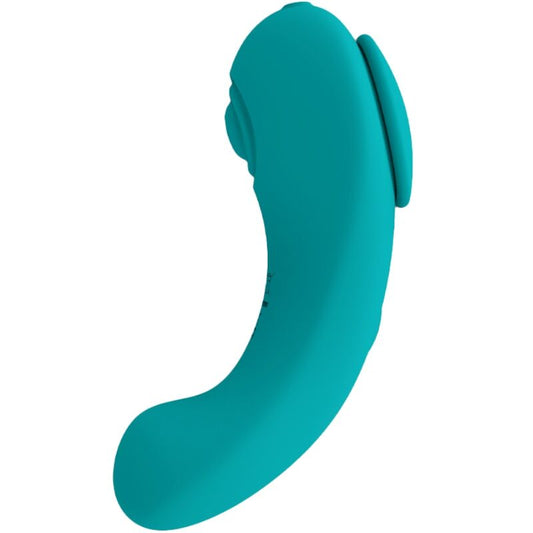 ARMONY - PLEASURE PANTY VIBRATEUR TÉLÉCOMMANDE 3 VITESSES VERT - 7eme ciel