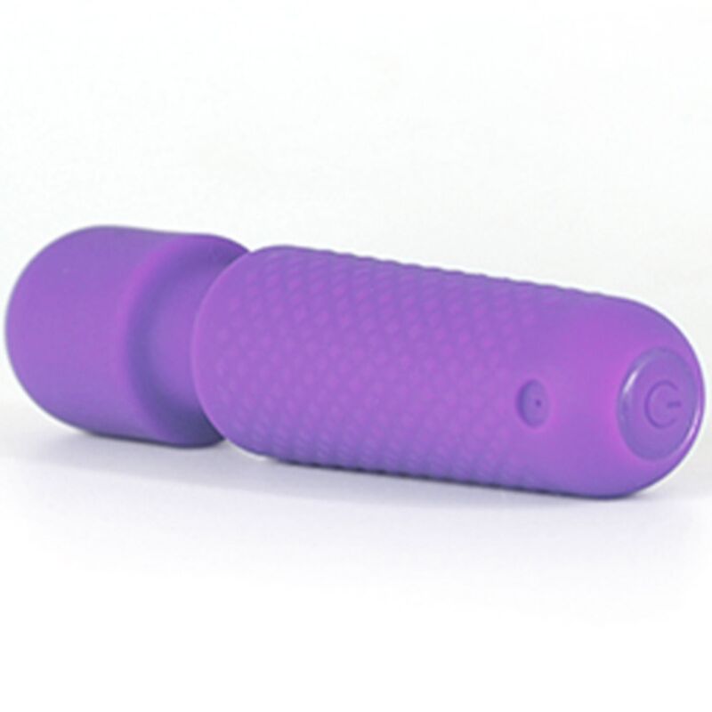 ARMONY - YOUR MAGIC MASSEUR & VIBRATEUR RECHARGEABLE 10 VIBRATIONS BAGUETTE DOTS VIOLET - 7eme ciel