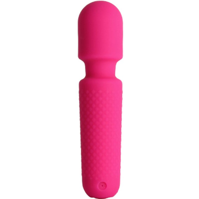 ARMONY - YOUR MAGIC MASSEUR & VIBRATEUR RECHARGEABLE 10 VIBRATIONS BAGUETTE DOTS ROSE - 7eme ciel