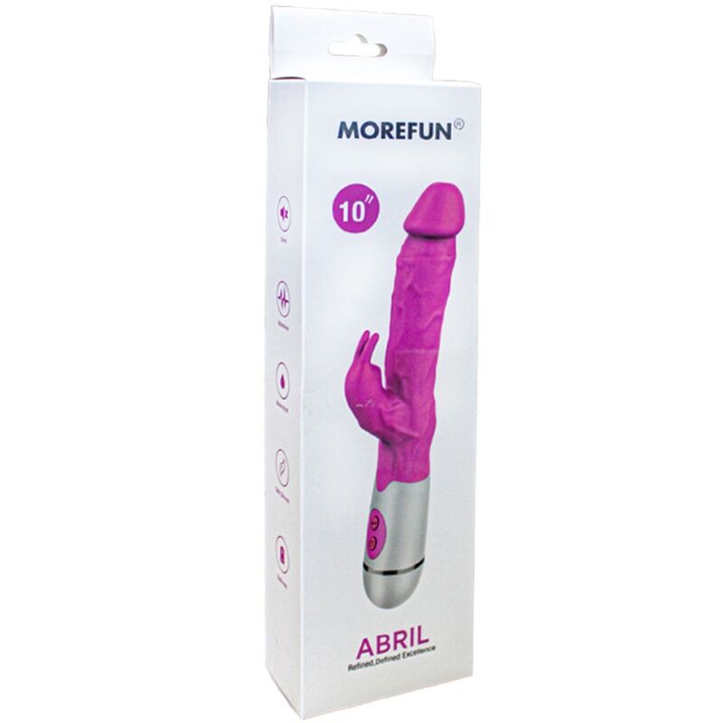 ARMONY - ABRIL VIBRATEUR RABBIT 16 VITESSES ROSE - 7eme ciel