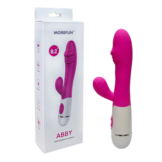 ARMONY - ABBY VIBRATEUR & STIMULATEUR 16 VITESSES ROSE - 7eme ciel