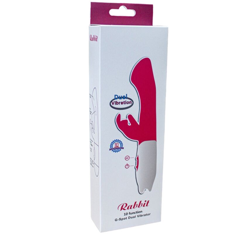 ARMONY - VIBRATEUR & STIMULATEUR LAPIN G SPOT 10 VITESSES ROSE - 7eme ciel