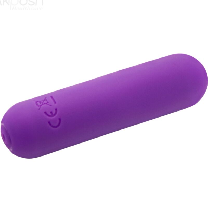 ARMONY - SPLASH HAHA VIBRATEUR BULLET SILICONE 10 VIBRATIONS 75 X 19 CM VIOLET - 7eme ciel
