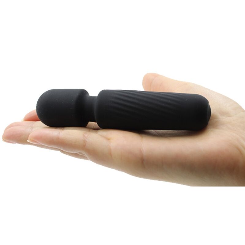 ARMONY - YOUR MAGIC MASSEUR & VIBRATEUR RECHARGEABLE 10 VIBRATIONS NOIR - 7eme ciel