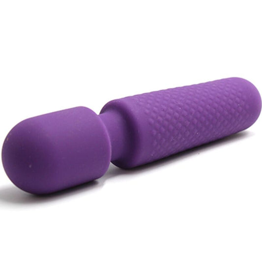 ARMONY - YOUR MAGIC MASSEUR & VIBRATEUR RECHARGEABLE 10 VIBRATIONS BAGUETTE DOTS VIOLET - 7eme ciel