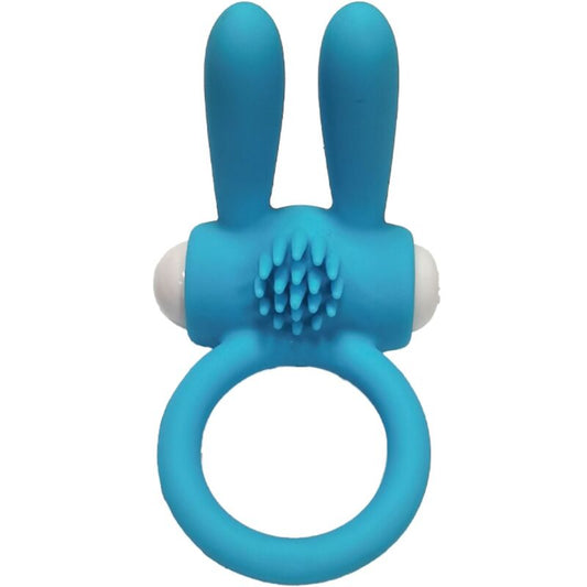ARMONY - MR BUNNY ANNEAU VIBRATEUR SILICONE NOIR - 7eme ciel