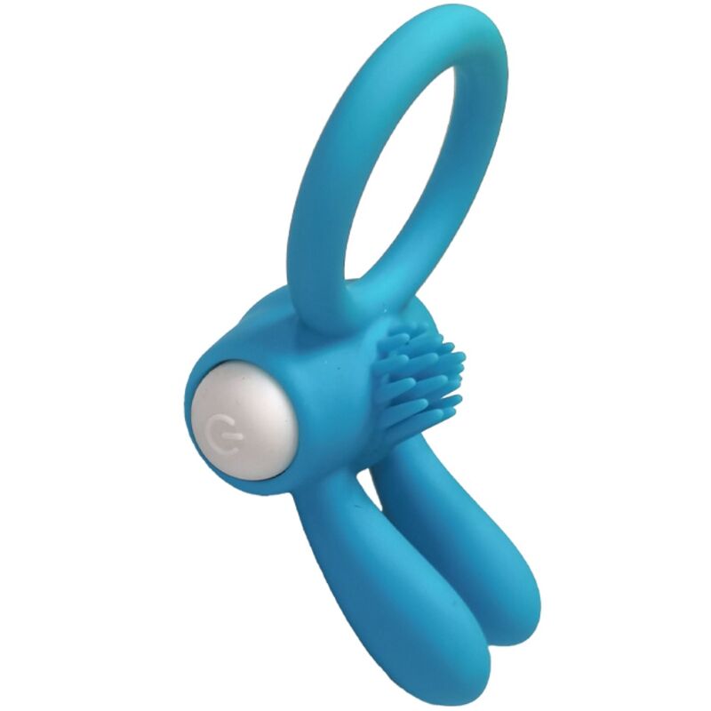 ARMONY - MR BUNNY ANNEAU VIBRATEUR SILICONE NOIR - 7eme ciel