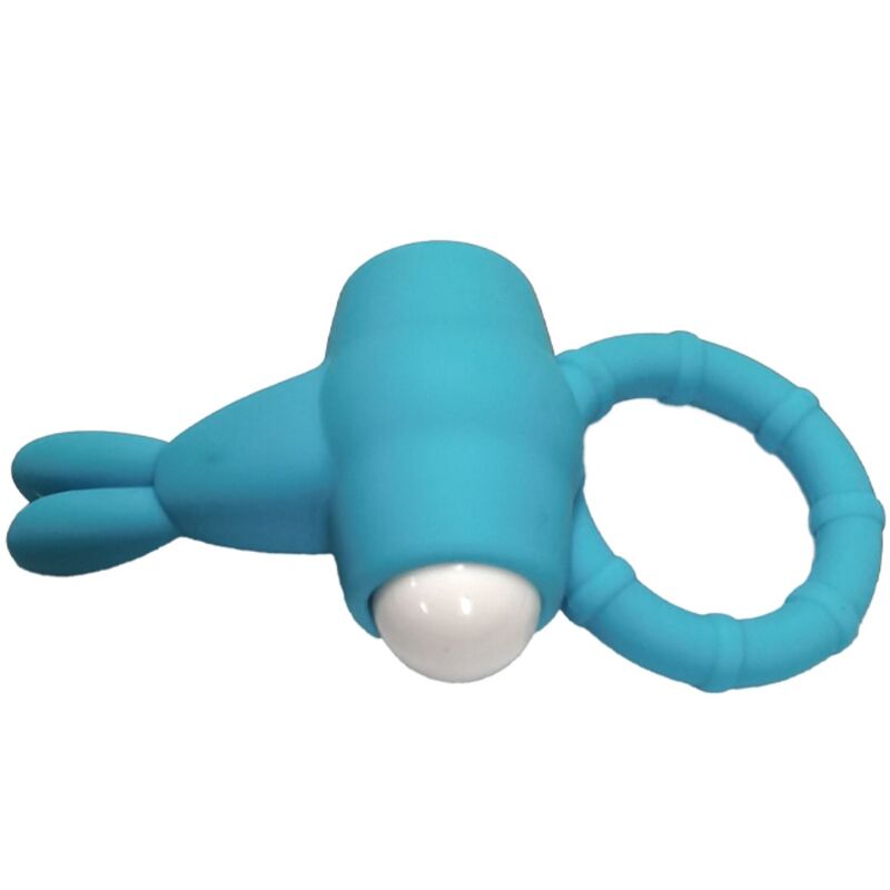 ARMONY - MS BUNNY ANNEAU VIBRATEUR SILICONE VERT - 7eme ciel