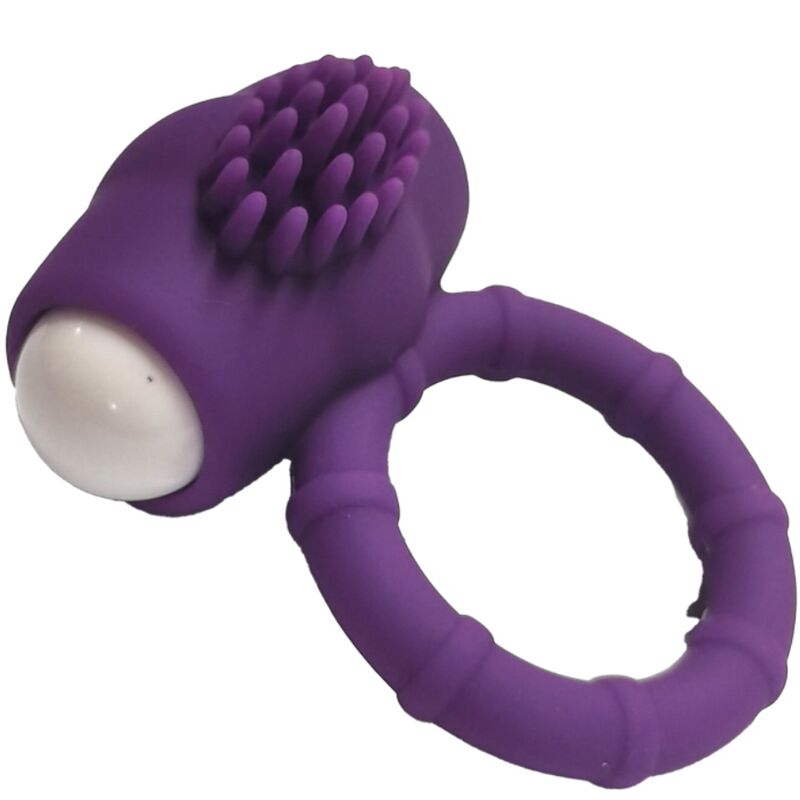ARMONY - POWER O ANNEAU VIBRATEUR SILICONE VIOLET - 7eme ciel