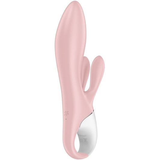 SATISFYER - AIR PUMP BUNNY 3 VIBRATEUR GONFLABLE LAPIN ROSE - 7eme ciel