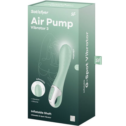 SATISFYER - AIR PUMP VIBRATOR 3 POINT G GONFLABLE NEUF