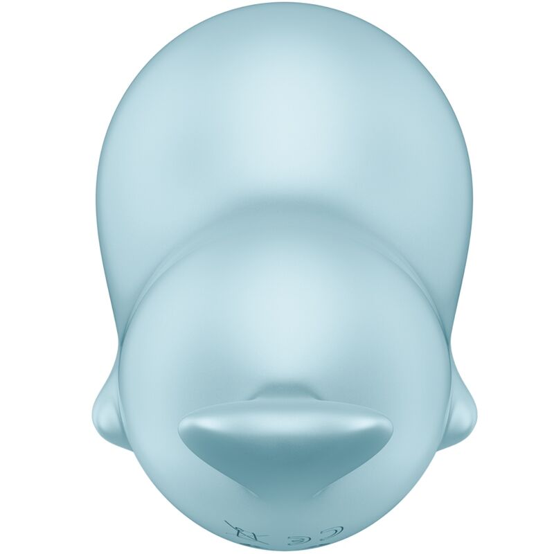SATISFYER - SASSY SEAL STIMULATEUR ET VIBRATEUR BLEU - 7eme ciel