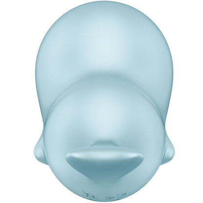 SATISFYER - SASSY SEAL STIMULATEUR ET VIBRATEUR BLEU - 7eme ciel