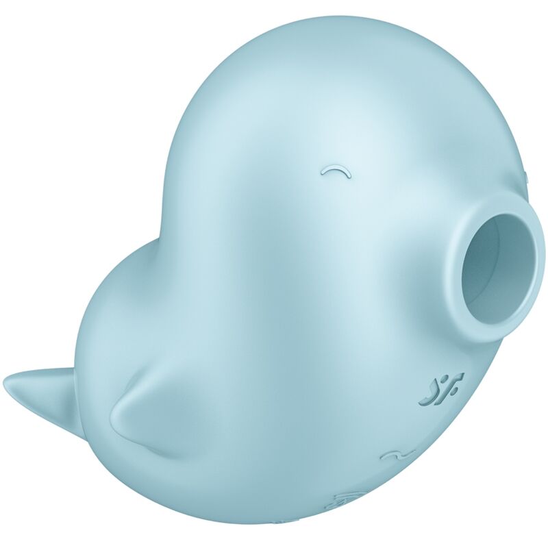 SATISFYER - SASSY SEAL STIMULATEUR ET VIBRATEUR BLEU - 7eme ciel