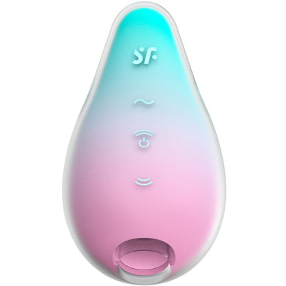 SATISFYER - MERMAID VIBES STIMULATEUR & VIBRATEUR MENTHE ET ROSE - 7eme ciel