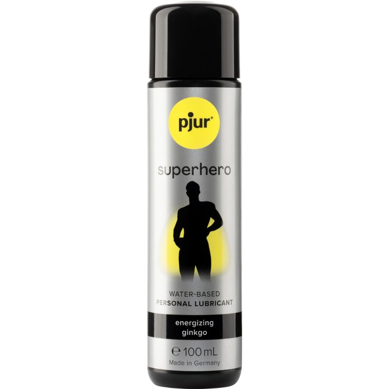 PJUR - LUBRIFIANT ÉNERGISANT SUPER-HÉROS GINKGO 100 ML