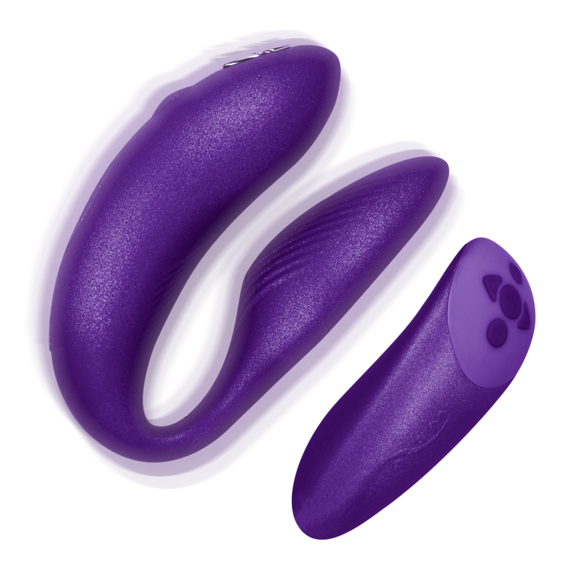 WE-VIBE - VIBRATEUR CHORUS POUR COUPLES AVEC CONTRÔLE DE SQUEEZE LILAS - 7eme ciel