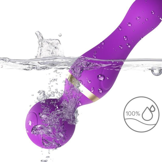 ARMONY - FREEZA MASSAGER & VIBRATEUR TÊTE SUPER FLEXIBLE VIOLET - 7eme ciel
