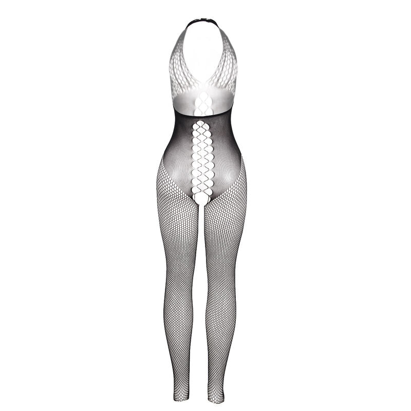 SUBBLIME - 951832 BODYSTOCKING AVEC DOS OUVERT ET DÉTAILS CROISÉS NOIR TAILLE UNIQUE - 7eme ciel