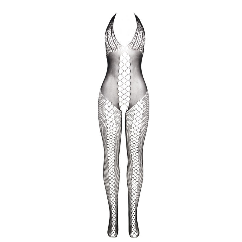SUBBLIME - 951832 BODYSTOCKING AVEC DOS OUVERT ET DÉTAILS CROISÉS NOIR TAILLE UNIQUE - 7eme ciel