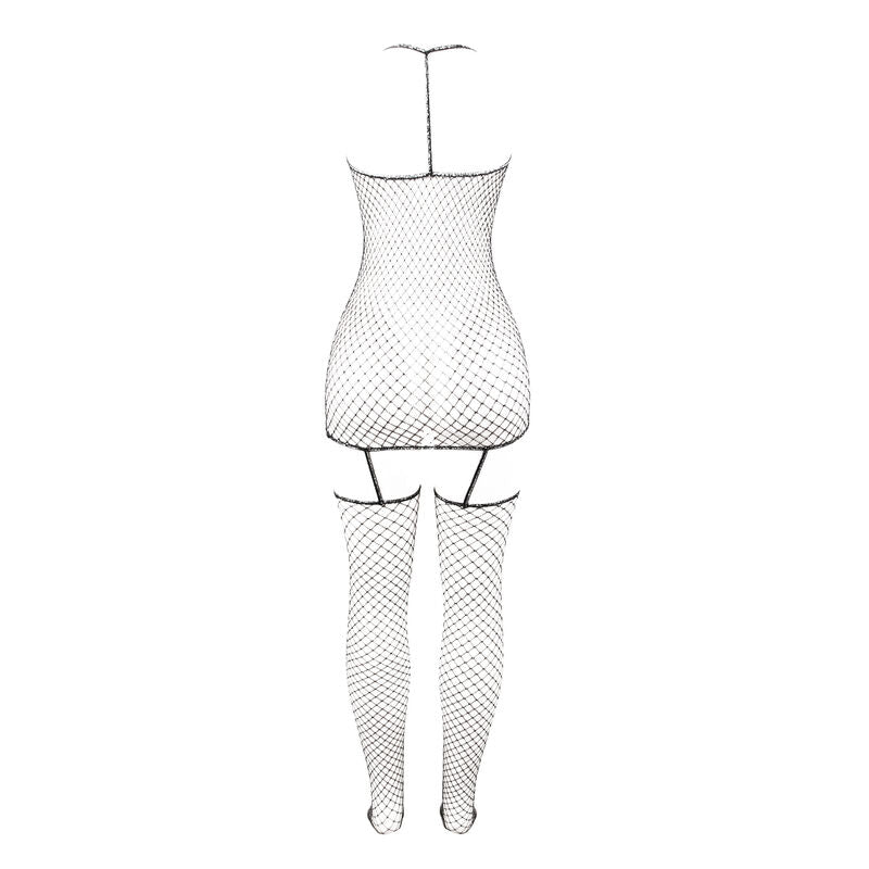SUBBLIME - 951955 BODYSTOCKING RÉSEILLE BRILLANTE TAILLE UNIQUE - 7eme ciel