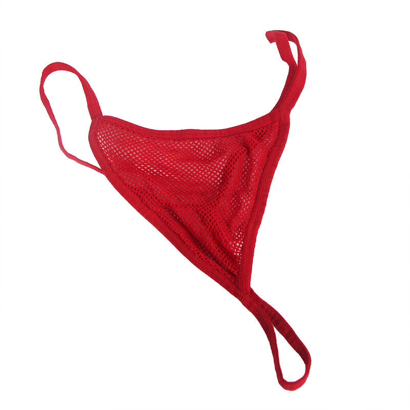 SUBBLIME - 952181 BODYSTOCKING RESILLE AVEC GANTS ET DIAMANTS ROUGE TAILLE UNIQUE - 7eme ciel