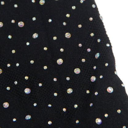 SUBBLIME - 952198 ROBE RESILLE AVEC DIAMANTS BRILLANTS NOIR TAILLE UNIQUE - 7eme ciel