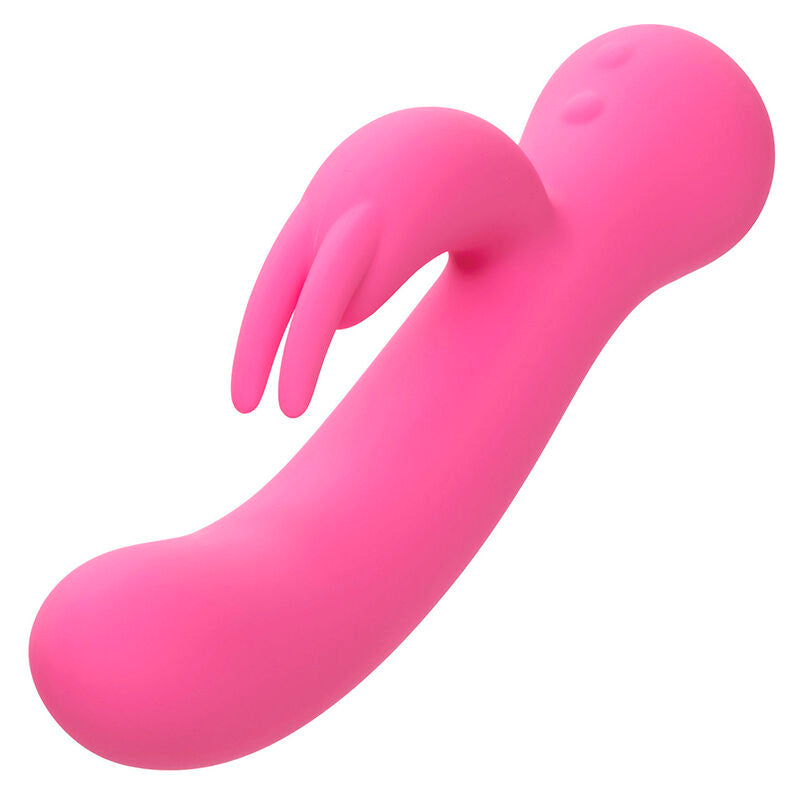 CALEXOTICS - FIRST TIME VIBRATEUR LAPIN RECHARGEABLE ROSE - 7eme ciel