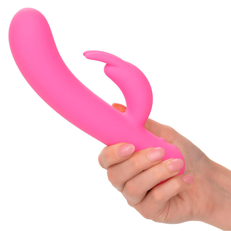 CALEXOTICS - FIRST TIME VIBRATEUR LAPIN RECHARGEABLE ROSE - 7eme ciel