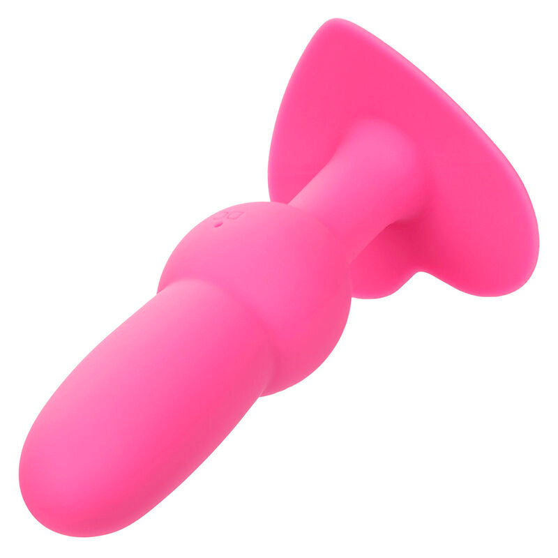 CALEXOTICS - FIRST TIME SONDE ANAL PLUG PERLÉE 10 VIBRATIONS ROSE - 7eme ciel