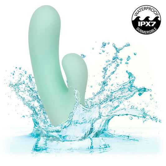 CALEXOTICS - PACIFICA FIJI VIBRATEUR & ESTIMULATEUR POINT G 10 VIBRATIONS AQUA - 7eme ciel