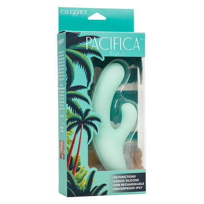 CALEXOTICS - PACIFICA FIJI VIBRATEUR & ESTIMULATEUR POINT G 10 VIBRATIONS AQUA
