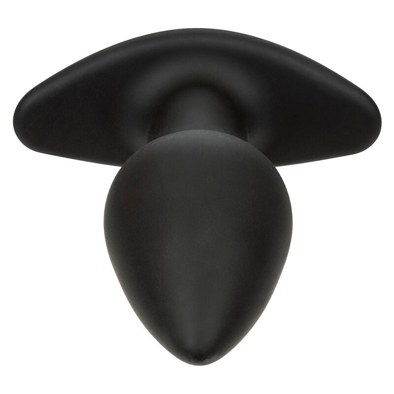 CALEXOTICS - ROCK BOTTOM PLUG ANAL PARFAIT 10 VIBRATIONS SILICONE NOIR - 7eme ciel