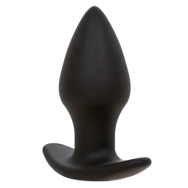 CALEXOTICS - ROCK BOTTOM PLUG ANAL PARFAIT 10 VIBRATIONS SILICONE NOIR - 7eme ciel