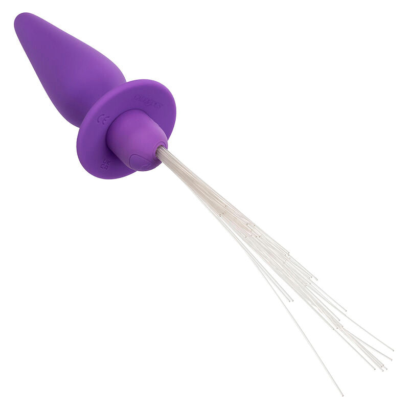 CALEXOTICS - SOUTHERN LIGHTS LIGHT UP PLUG ANAL10 VIBRATIONS SILICONE VIOLET - 7eme ciel