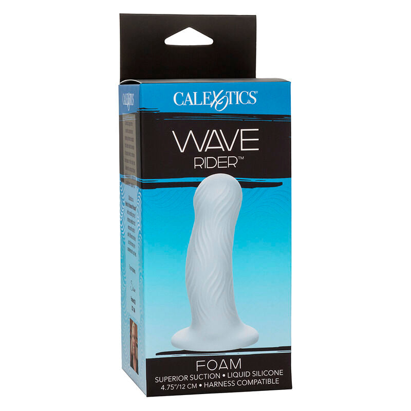 CALEXOTICS - WAVE RIDER PLUG ANAL EN MOUSSE BLEU - 7eme ciel