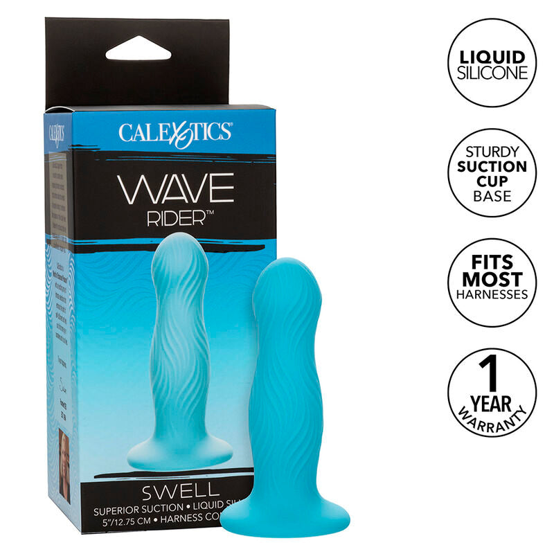 CALEXOTICS - WAVE RIDER PLUG ANAL BLEU - 7eme ciel