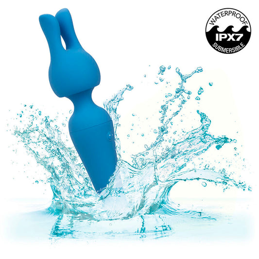CALEXOTICS - COUTURE KIT VIBRATEUR WAND 10 VIBRATIONS BLEU - 7eme ciel
