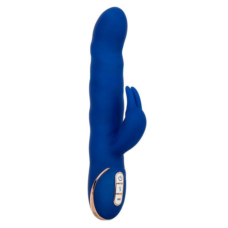 CALEXOTICS - JACK RABBIT VIBRATEUR WAVE MOTION BLEU - 7eme ciel