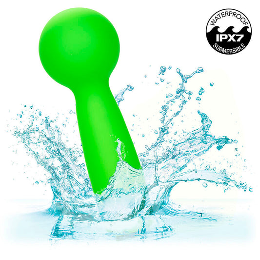 CALEXOTICS - NEON VIBES LE BUBBLY VIBE MINI MASSEUR 10 VIBRATIONS VERT