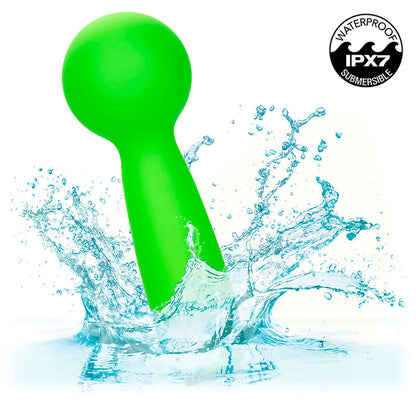 CALEXOTICS - NEON VIBES LE BUBBLY VIBE MINI MASSEUR 10 VIBRATIONS VERT - 7eme ciel