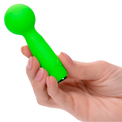 CALEXOTICS - NEON VIBES LE BUBBLY VIBE MINI MASSEUR 10 VIBRATIONS VERT - 7eme ciel