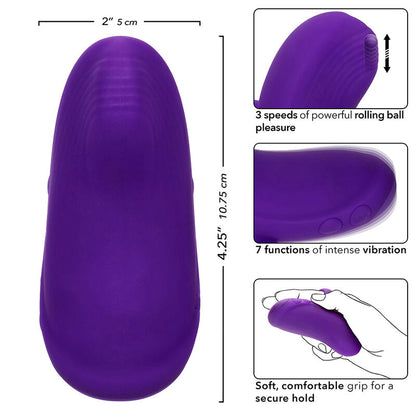 CALEXOTICS - ENVY MASSEUR À BILLE PORTABLE 7 VIBRATIONS VIOLET
