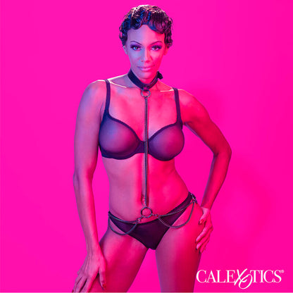 CALEXOTICS - EUPHORIA COLLIER ET LAISSE CHAINE - 7eme ciel
