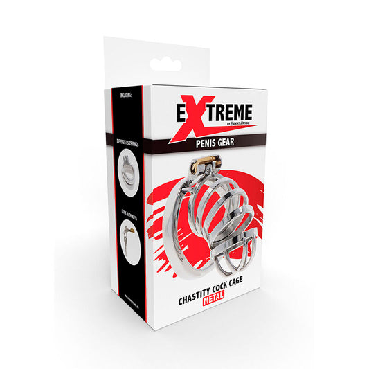 HIDDEN DESIRE - EXTREME CAGE DE CHASTETÉ EN MÉTAL - 7eme ciel