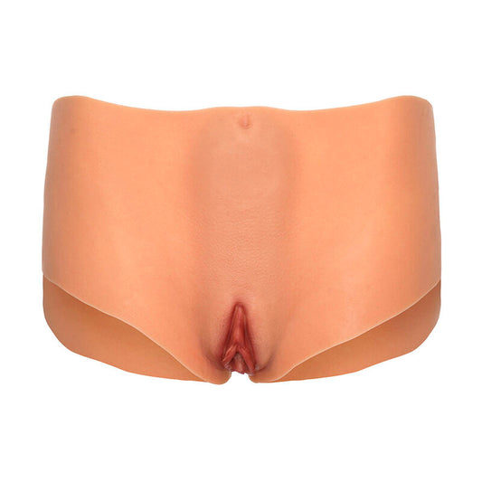 HIDDEN DESIRE - ALTER EGO VAGIN OUVERT ET CUL SLIP TAILLE MOYENNE CHAIR - 7eme ciel