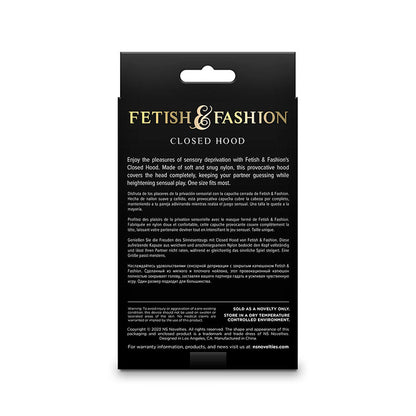 NS NOVELTIES - FETISH & FASHION CAGOULE FERMÉE NYLON BLANC