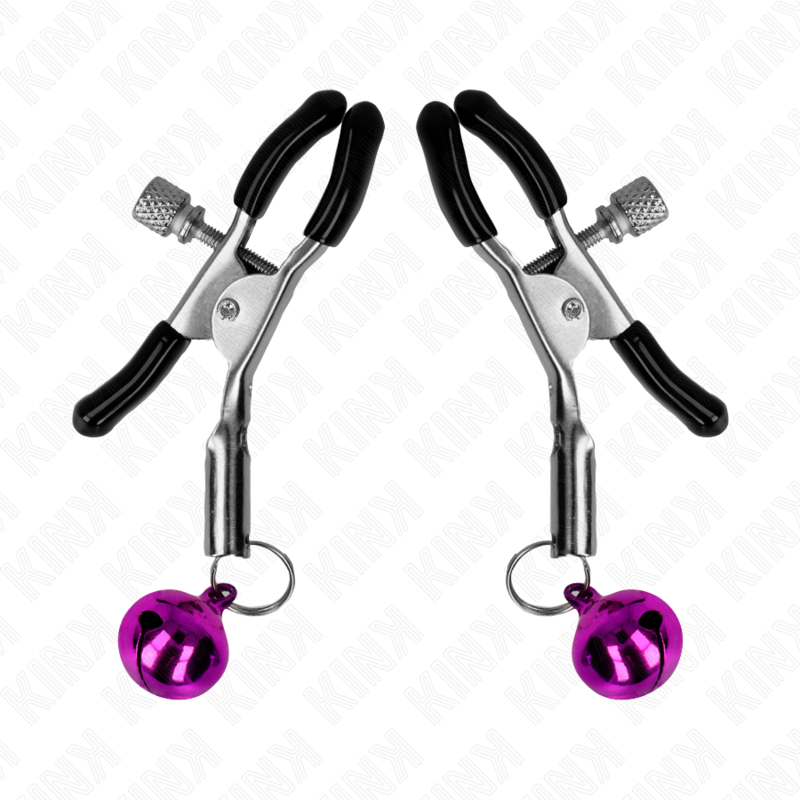 KINK - PINCE À METON SIMPLE CLOCHE VIOLET 6 CM - 7eme ciel